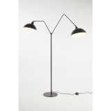 FLOOR LAMP NEO TWO MATT BLACK - FLOOR LAMPS